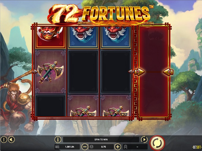 BetSoft 72 Fortunes Screenshot