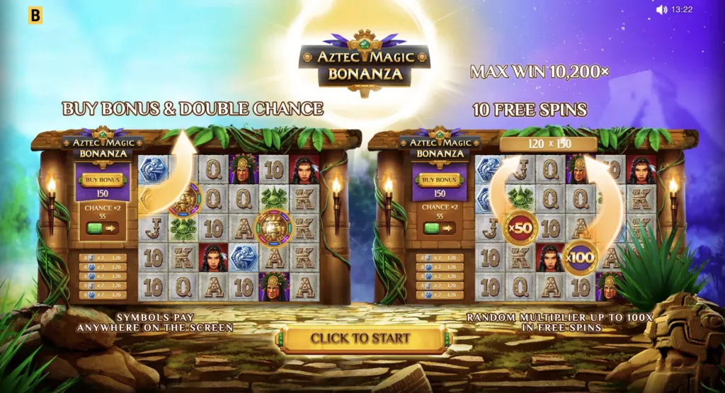 BG Aztec Magic Bonanza Screenshot