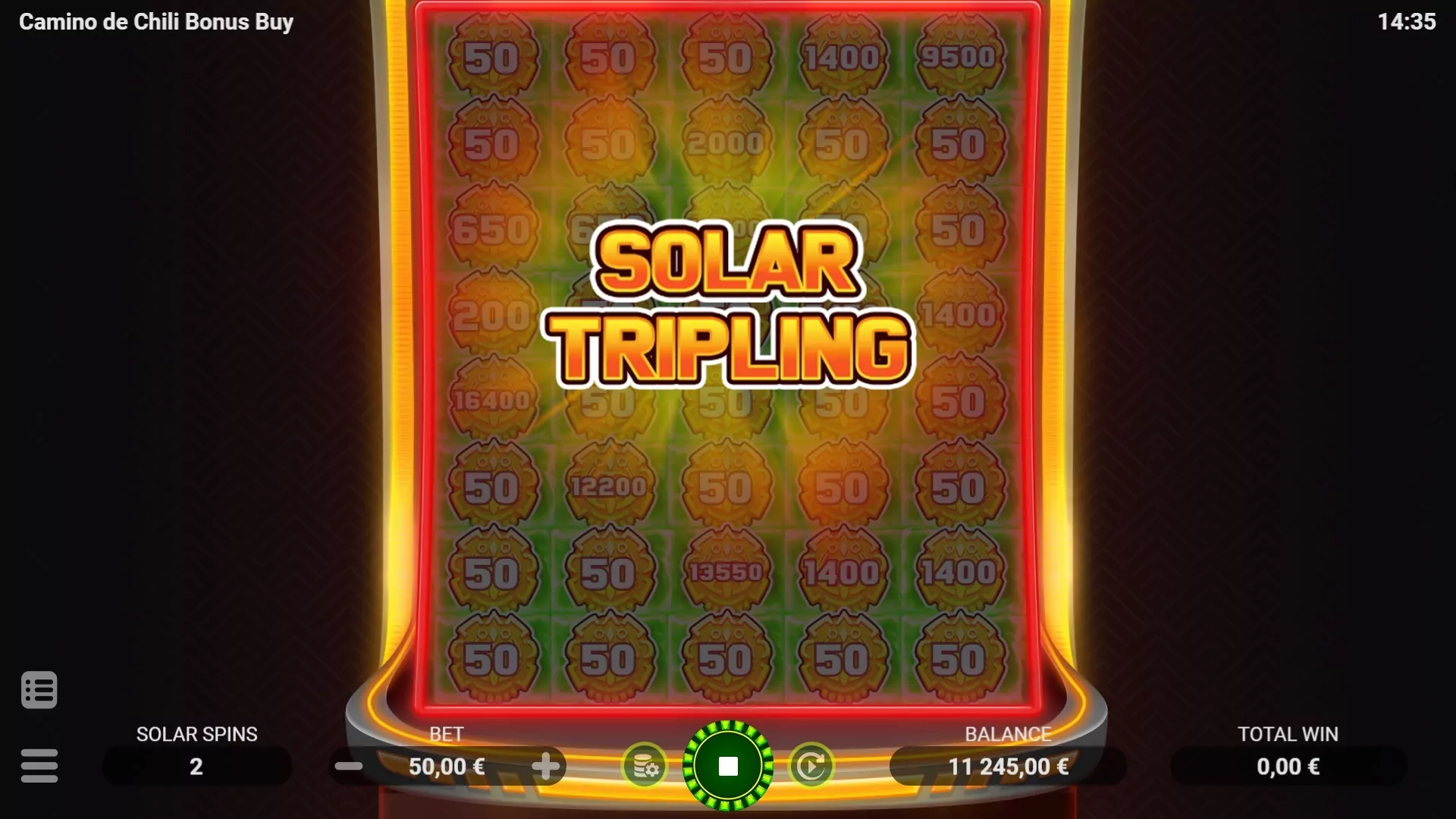 EVO Camino De Chili Bonus Buy Screenshot