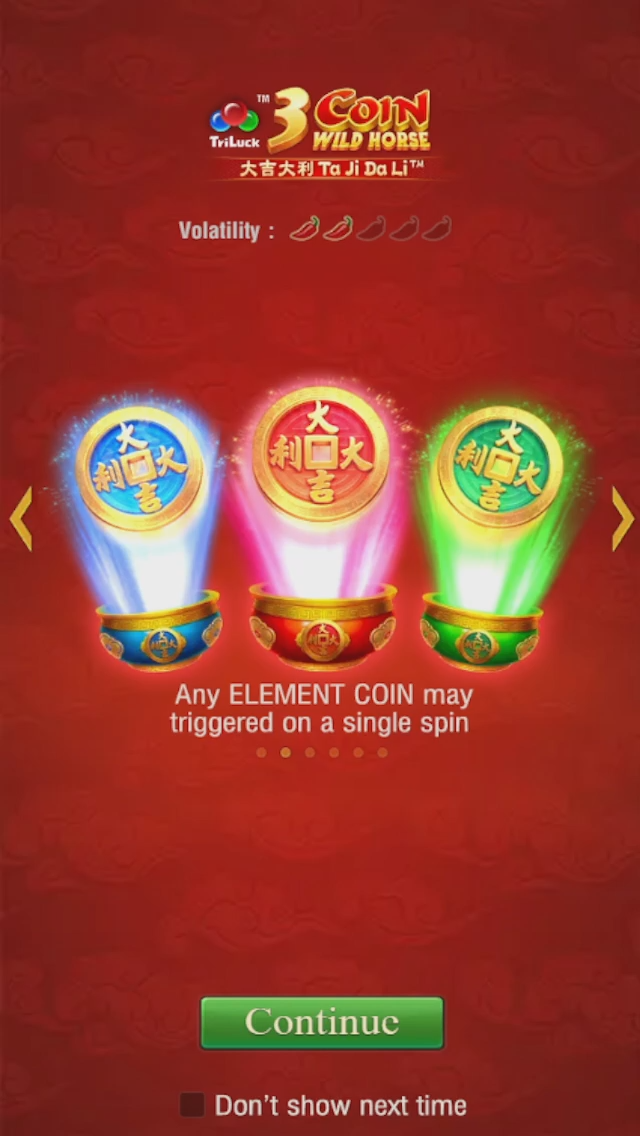 JILI 3 Coin Wild Horse Screenshot