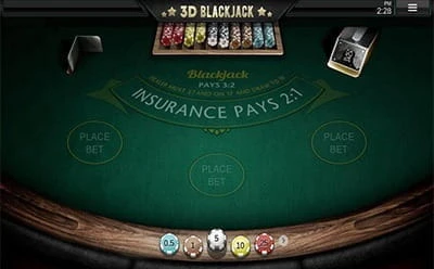 LuckyWin 3d Black Jack Screenshot