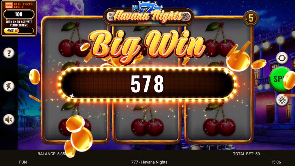 SP 777 Havana Nights Screenshot