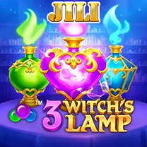 3 Witch's Lamp slot game showcased on Whyzczy.